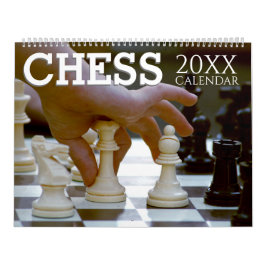 Presente no Calendário de Parede 2025 do Chess The