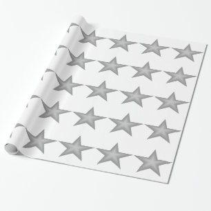 Presente O cinza Stars o papel de envolvimento do tema