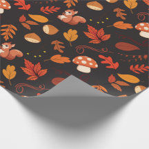 O Esquilo Negro e Deixa papel de enrolamento sem c