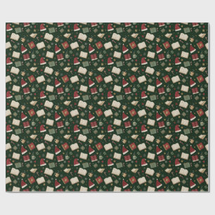 Presente O Livro De Natal Aloja O Papel Tradicional De Envo