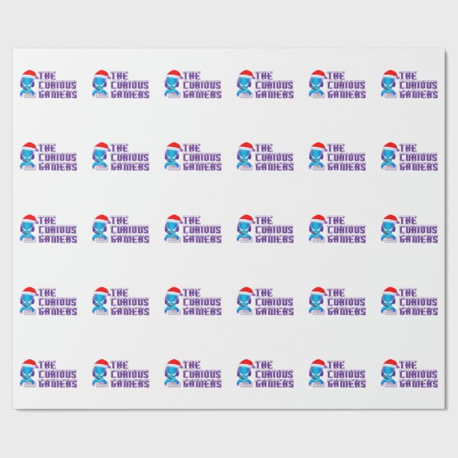 Presente O papel de envolvimento curioso dos Gamers (Barra)