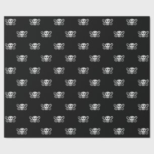 Presente O papel de envolvimento da caixa