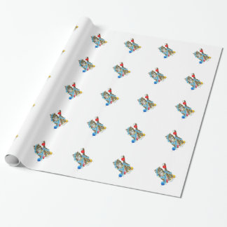 PRESENTE O PAPEL DE ENVOLVIMENTO DECOROU O GATINHO