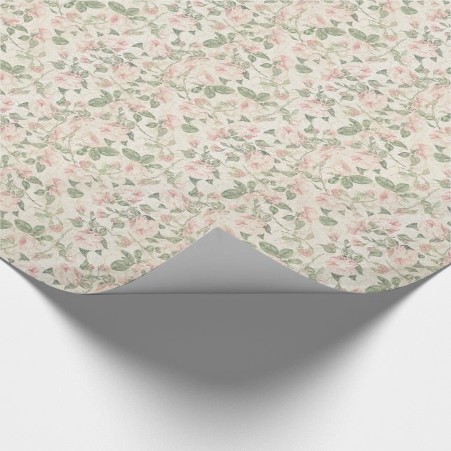 Presente O Rosebud de papel caseiro dos rosas floresce (Ponta)