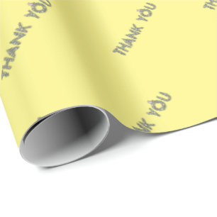 Presente Obrigado Papel Floral Descrito De Moldagem De Padr