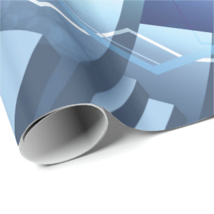 Presente Opção de papel de enrolamento de abstrato Art 1