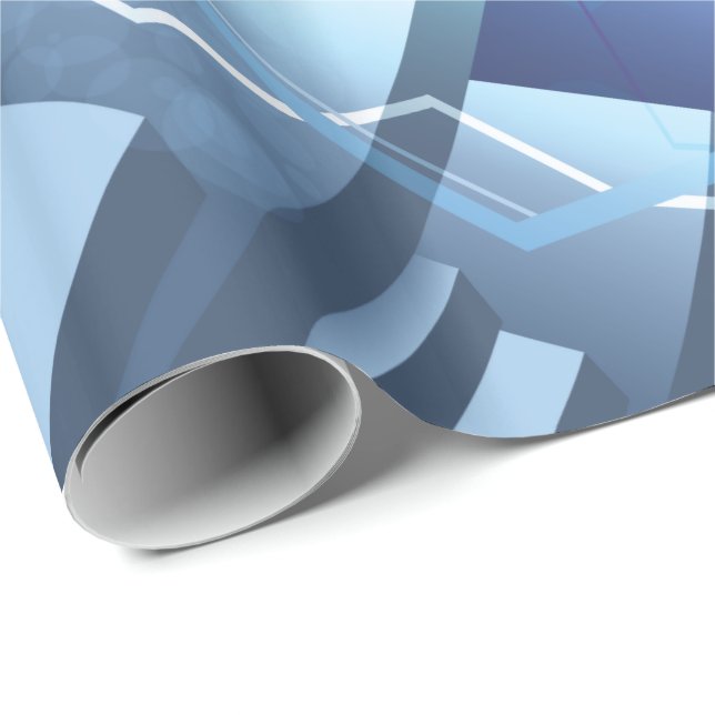 Presente Opção de papel de enrolamento de abstrato Art 1 (Ponta do rolo)