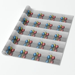 Presente Ovos de Páscoa - Papel De Embalagem