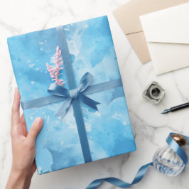 Presente Padrão de diamante no papel de enrolamento preto