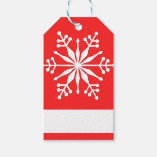 Presente Padrão de Floco de Neve de Natal. Etiqueta para Pr