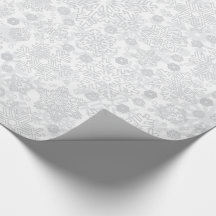 PADRÃO DE NEVES DE NATAL | PAPEL DE EMBALAGEM