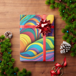 Presente Padrão geométrico de abstrato 34 - Papel de escrev