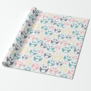 Presente Panda Magic: Adorável Design de Papel de Moldagem