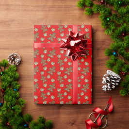 Presente Pão de Gengibre Papel de Molho de Natal