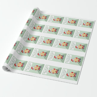 Presente Papais noeis de modelagem Papel de quebra