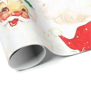 Presente Papais noeis de Papel de Embalagem de Natal