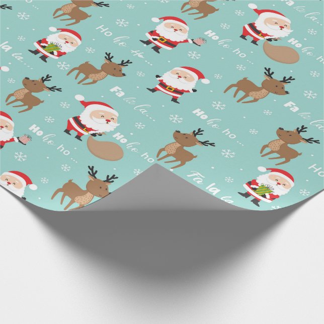Presente Papais noeis e papel para moldagem de natal de Rei (Ponta)