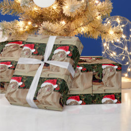 Presente Papais noeis - Estilo do Weimaraner - Papel de emp