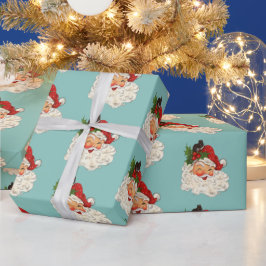 Presente Papais noeis N.º 5 Papel de enrolamento