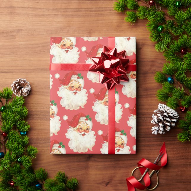 Presente Papais noeis retrorreflectores enfrentam papel de  (Presente de Natal)