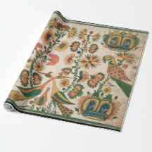 Papéis e pavões Papel para moldagem de arte em vin