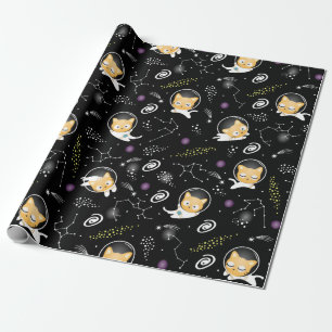 Presente Papel Astronauta de Moldagem de Gato - Gatos Bonit