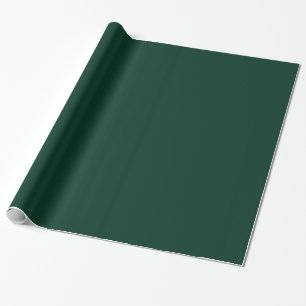 Presente Papel brilhante de embrulhamento verde escuro