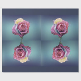 Presente Papel cor-de-rosa para enrolamento de Dias de os n