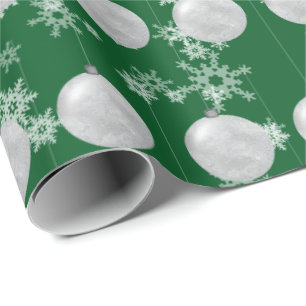 Presente Papel De Arranque De enfeites de natal E Flocos De