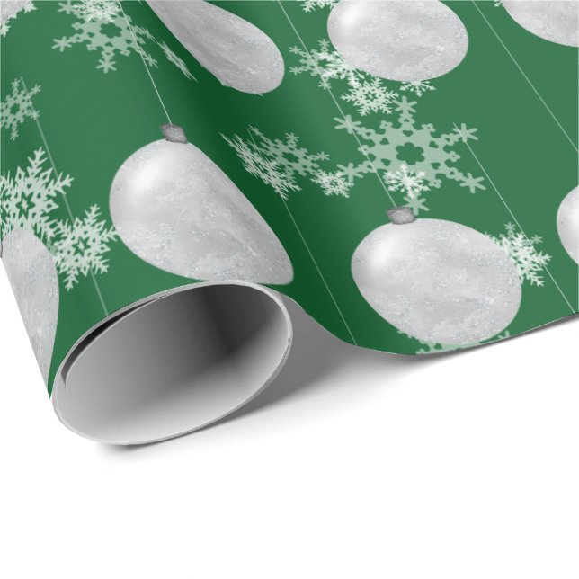 Presente Papel De Arranque De enfeites de natal E Flocos De (Ponta do rolo)