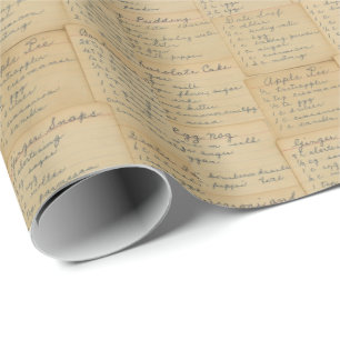 Presente Papel de Artesanato Receitas Antigas Sobremesas de
