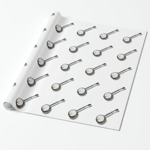 PRESENTE PAPEL DE BANJO-WRAPPING