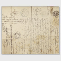 Papel de Decoupage da mobília do original do