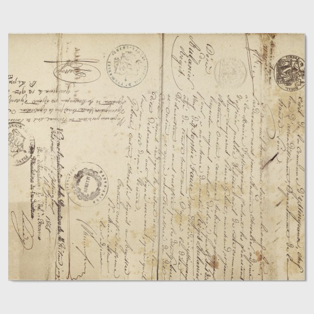 Presente Papel de Decoupage da mobília do original do (Aberto)