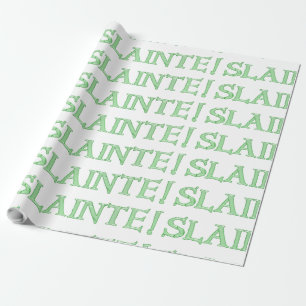 Presente Papel de embalagem branco esbranquiçado brilhante