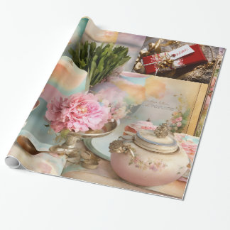 Presente Papel de embalagem brilhante 30 polegadas x 6