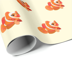 Presente Papel de embalagem brilhante - Riki 3