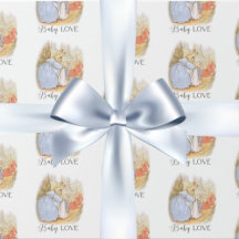 Papel De Embalagem De Bebê Bunny