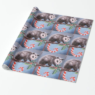 Presente Papel De Embalagem De Candy Cane Ogambm