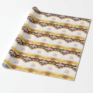 Presente Papel de embalagem de chocolate doce