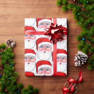 PRESENTE PAPEL DE EMBALAGEM DE CHRISTMAS SANTA CLAUS