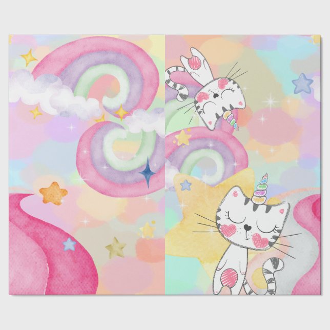 Presente Papel de embalagem de milho-catica (Barra)