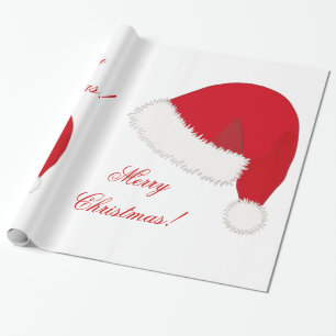 Presente Papel De Embalagem De Natal Com Papai Noel