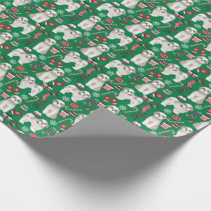Presente Papel de embalagem de Natal Shih Tzu