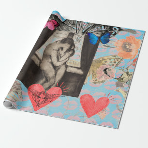 PRESENTE PAPEL DE EMBALAGEM "O BEIJO" DA MUNDA GUSTAV