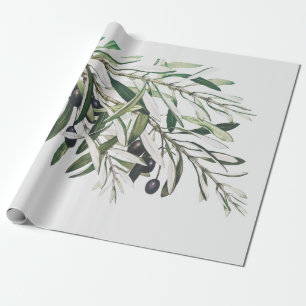 PRESENTE PAPEL DE EMBALAGEM: OLIVE BRANCH