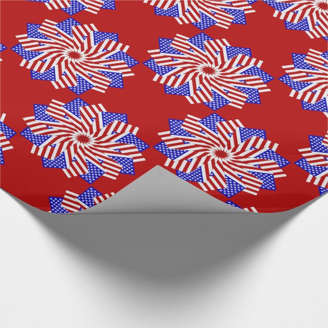 Presente PAPEL DE EMBALAGEM S11R-GIFT Flag Teabag Folding (Ponta)