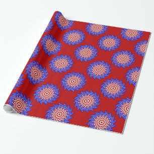 Presente PAPEL DE EMBALAGEM S12R-GIFT Flag Teabag Folding