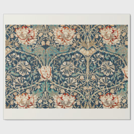 PRESENTE PAPEL DE EMBALAGEM: WILLIAM MORRIS : HONEYSUCKLE