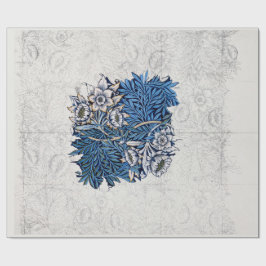 PRESENTE PAPEL DE EMBALAGEM: WILLIAM MORRIS : TULIP & WILLO